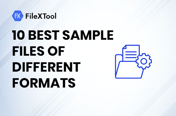 10 Best Sample Files of Different Formats | FileXTool