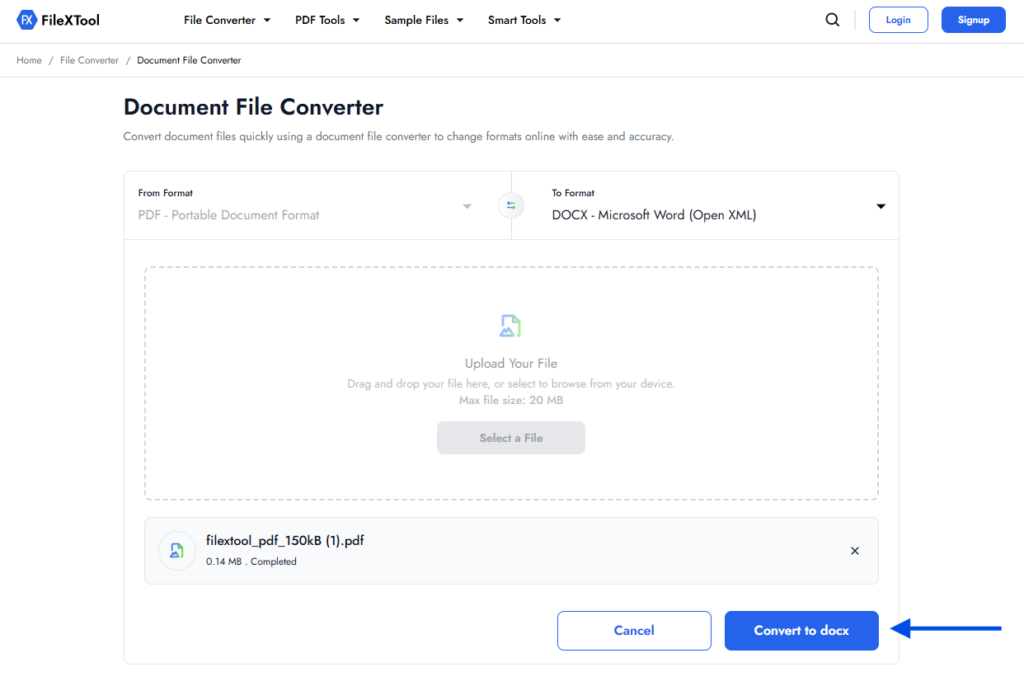 step 6 click on convert
