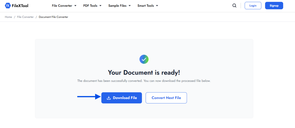 step 7 download the converted file -
how to convert pdf to word
