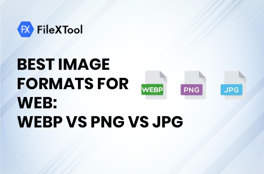 Best Image Formats for Web: WebP vs PNG vs JPG | FileXTool