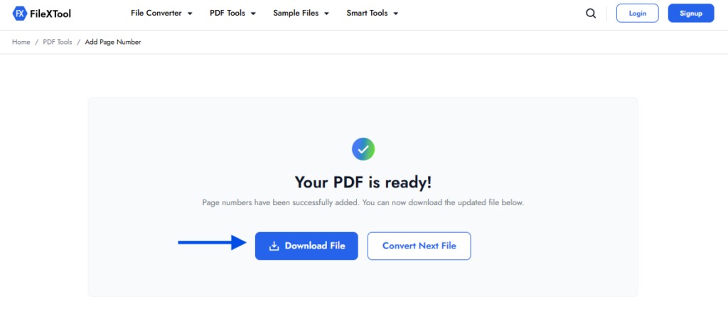 step 6 download your updated pdf file