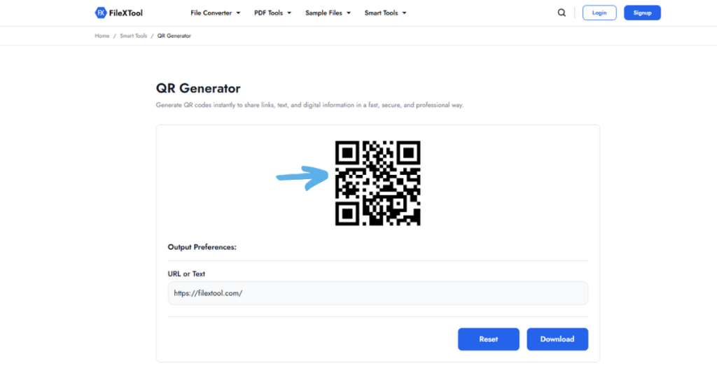generate qr code