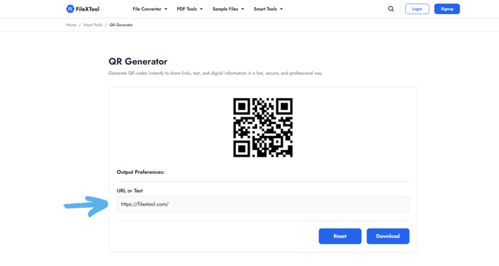 paste url 