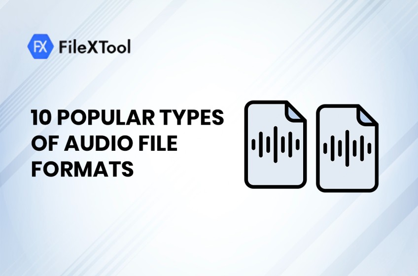 Are Format 10 Popular Types of Audio File Formats | FileXTool