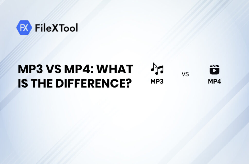 Difference Between MP3 and MP4